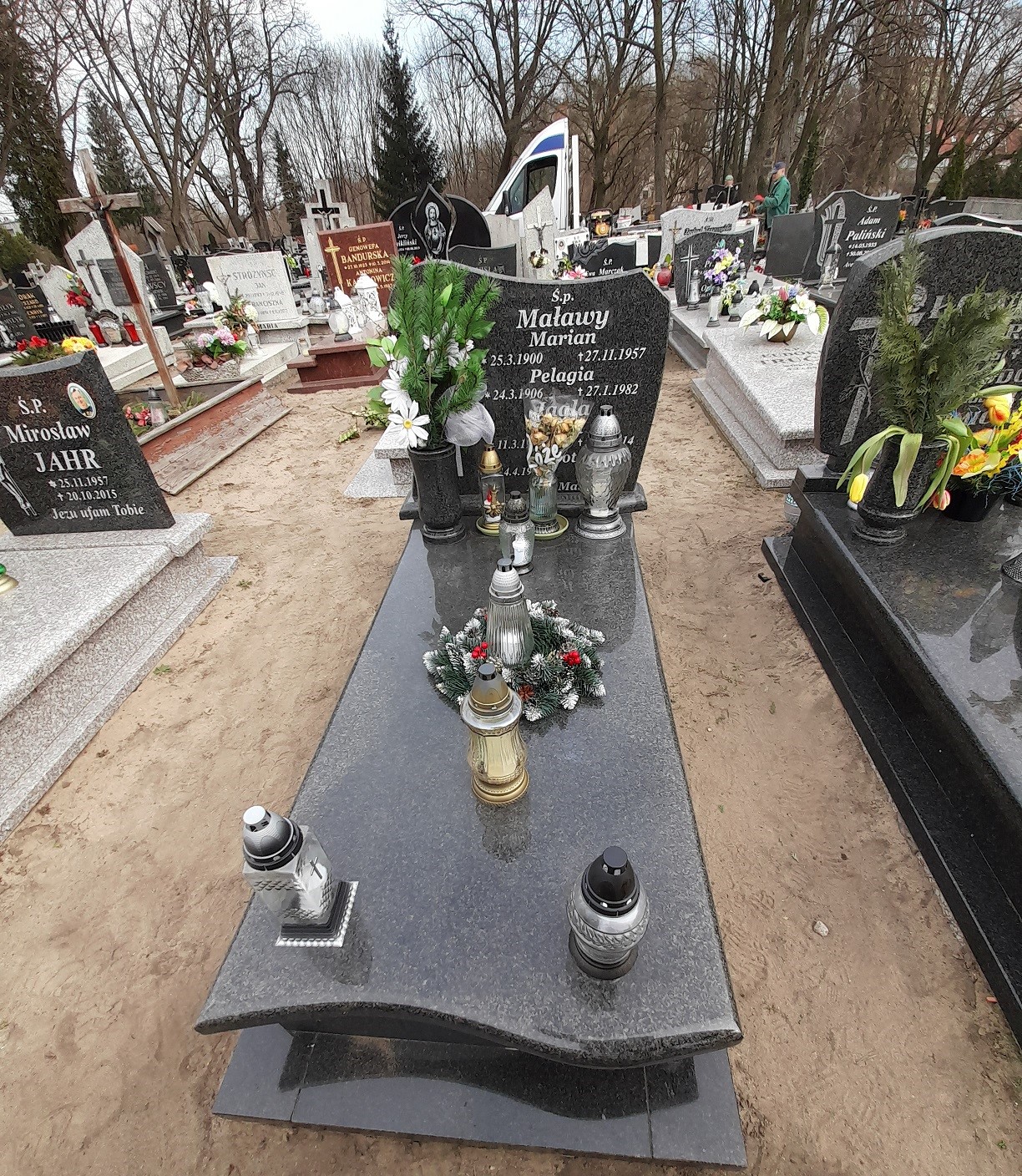 Grób Marian Maławy