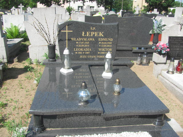 Grób Leokadia Łepek