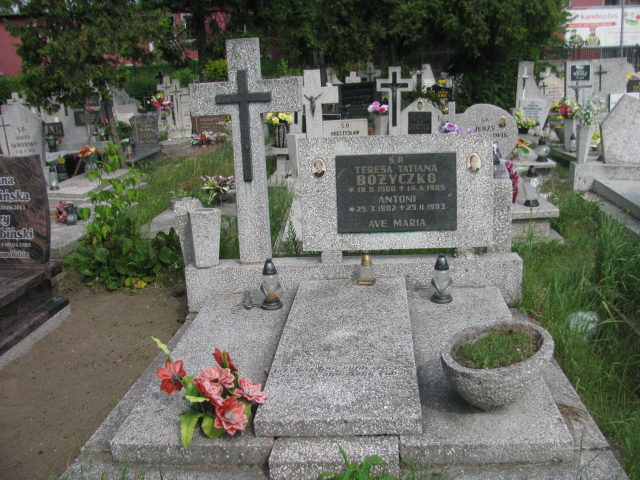 Grób Antoni Bożyczko